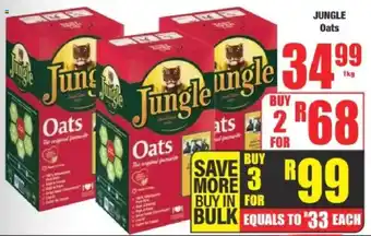 Boxer JUNGLE Oats offer