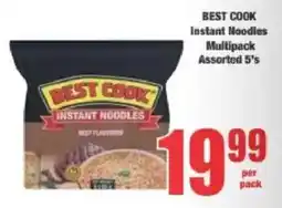 Boxer BEST COOK Instant Noodles Multipack Assorted offer