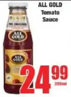 Boxer ALL GOLD Tomato Sauce offer