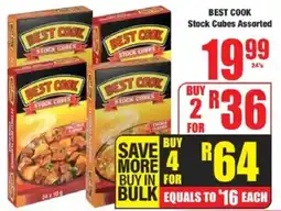 Boxer BEST COOK Stock Cubes Assorted offer