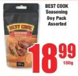 Boxer BEST COOK Seasoning Doy Pack Assorted offer