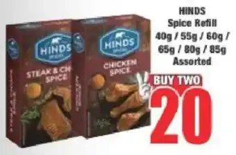 Boxer HINDS Spice Refill Assorted offer