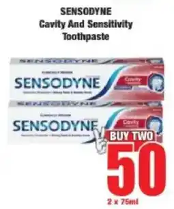 Boxer SENSODYNE Cavity And Sensitivity Toothpaste offer