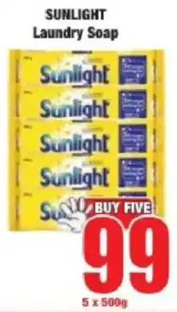 Boxer SUNLIGHT Laundry Soap offer