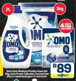 Pick n Pay Hypermarket Omo Auto Washing Powder Assorted offer