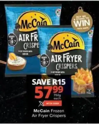 Checkers Hyper McCain Frozen Air Fryer Crispers offer