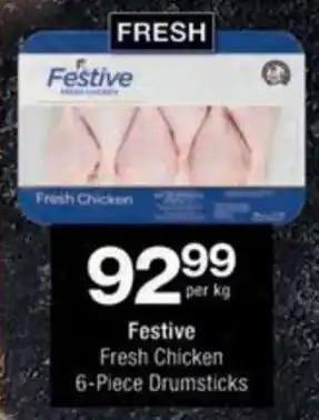 Checkers Hyper Festive Fresh Chicken Drumsticks offer