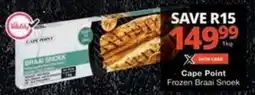 Checkers Hyper Cape Point Frozen Braai Snoek offer