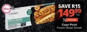 Checkers Hyper Cape Point Frozen Braai Snoek offer