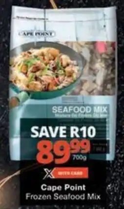 Checkers Hyper Cape Point Frozen Seafood Mix offer
