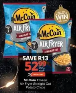 Checkers Hyper McCain Frozen Air Fryer Straight Cut Potato Chips offer