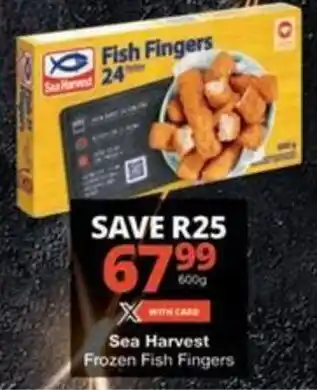 Checkers Hyper Sea Harvest Frozen Fish Fingers offer