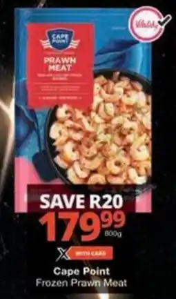 Checkers Hyper Cape Point Frozen Prawn Meat offer