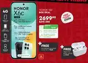 Edgars Honor X6C 128GB Box Deal Free TWS Buds offer