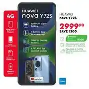 Edgars Huawei Nova Y72S 4G offer