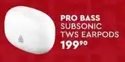 Edgars Pro Bass Subsonic TWS Earpods offer
