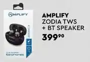 Edgars Amplify Zodia TWS + BT Speaker offer