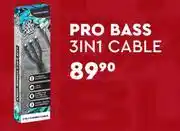 Edgars Pro Bass 3 In 1 Cable offer