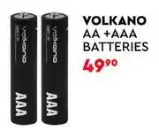 Edgars Volkano AA + AAA Batteries offer