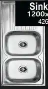 K Carrim Sink Drop In 1200 x 500mm (Incl.Waist) 45654 offer