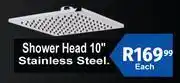 K Carrim Shower Head 10 Stainless Steel-Each offer
