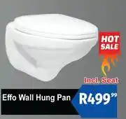 K Carrim Effo Wall Hung Pan (Incl.Seat) offer