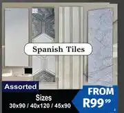K Carrim Spanish Tiles Assorted (Sizes: 30 x 90 / 40 x 120 / 45 x 90)-Per Sqm offer