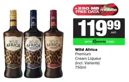 Spar Tops WILD AFRICA offer