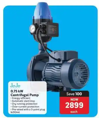 Makro JoJo 0.75 kW Centrifugal Pump offer