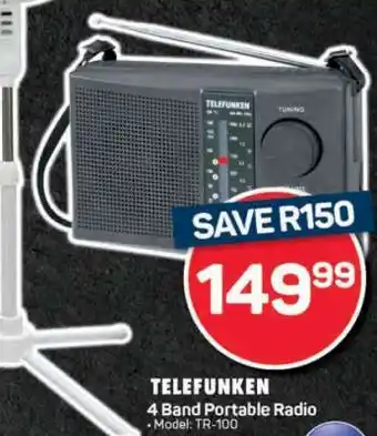 Pick n Pay Telefunken 4-Band Portable Radio offer