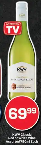 Pick n Pay KWV Classic Red Or White Wine offer