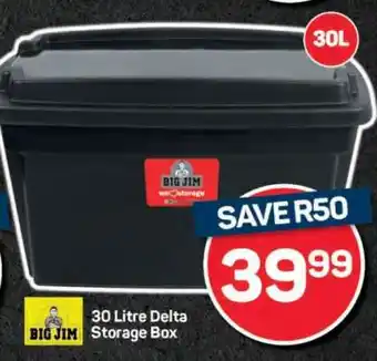 Pick n Pay 30 Litre Delta Storage Box offer
