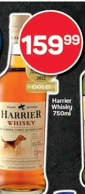 Pick n Pay Harrier Whisky offer