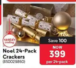 Makro Noel 24-Pack Crackers offer