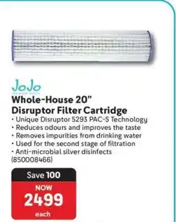 Makro Whole-House 20” Disruptor Filter Cartridge offer
