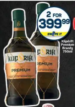Pick n Pay KLIPDRIFT PREMIUM BRANDY 750ml offer