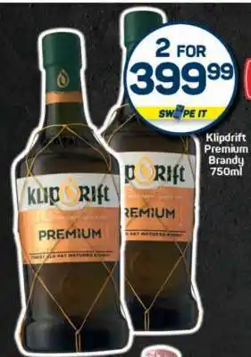 Pick n Pay KLIPDRIFT PREMIUM BRANDY 750ml offer