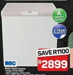 Pick n Pay Hypermarket White Chest Freezer offer