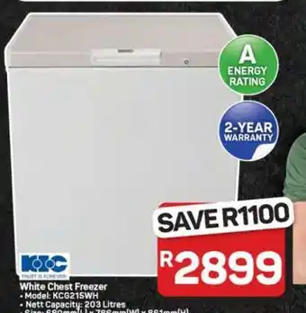 Pick n Pay Hypermarket White Chest Freezer offer