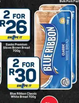 Pick n Pay Hypermarket Blue Ribbon Classic White Bread 700g offer