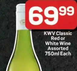 Pick n Pay Hypermarket KWV Classic Red Or White Wine offer