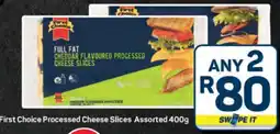 Pick n Pay Hypermarket First Choice Processed Cheese Slices offer