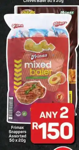 Pick n Pay Hypermarket Frimax Snappers Assorted 50 x 20g offer