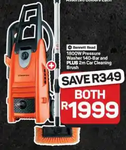 Pick n Pay Hypermarket Bennett Read Pressure Washer and Car Cleaning Brush offer