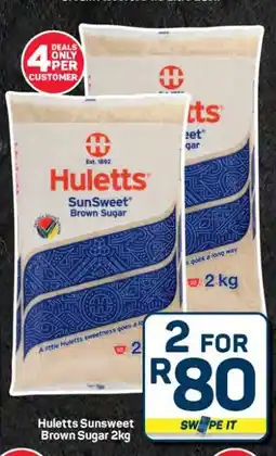 Pick n Pay Hypermarket Huletts SunSweet Brown Sugar 2kg offer