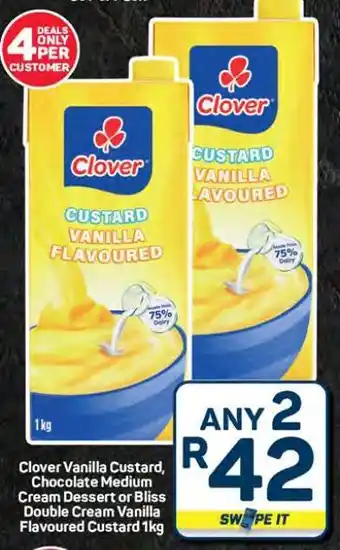 Pick n Pay Hypermarket Clover Vanilla Custard offer