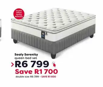 Sealy Serenity Queen Bed Set
