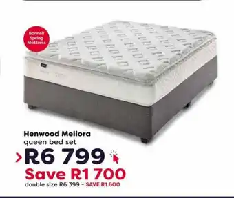 The Bed Store Henwood Meliora Queen Bed Set offer