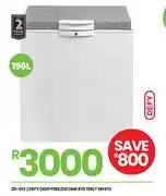 Fair Price Defy Deep Freezer DMF470 195L White 20-013 offer