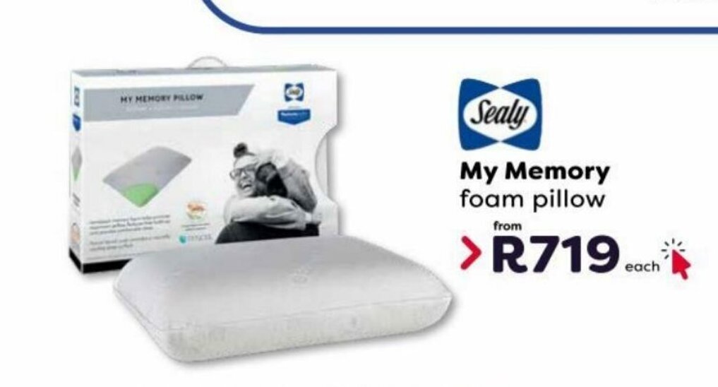 My Memory Foam Pillow offer at The Bed Store